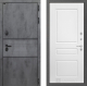 Входная металлическая Дверь Лабиринт (LABIRINT) Инфинити 03 Белый софт в Дмитрове