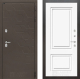 Входная металлическая Дверь Лабиринт (LABIRINT) Смоки 26 Белый (RAL-9003) в Дмитрове