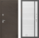 Входная металлическая Дверь Лабиринт (LABIRINT) Смоки 22 Белый софт в Дмитрове