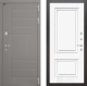 Входная металлическая Дверь Лабиринт (LABIRINT) Формо 26 Белый (RAL-9003) в Дмитрове