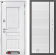 Входная металлическая Дверь Лабиринт (LABIRINT) Versal 22 Белый софт в Дмитрове