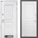 Входная металлическая Дверь Лабиринт (LABIRINT) Versal 03 Белый софт в Дмитрове