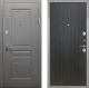 Входная металлическая Дверь Интекрон (INTECRON) Брайтон Графит ФЛ-295 Лофт черный в Дмитрове