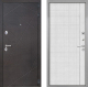 Входная металлическая Дверь Интекрон (INTECRON) Сенатор Лучи В-07 с молдингом Лофт белый в Дмитрове