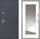 Входная металлическая Дверь Интекрон (INTECRON) Колизей ФЛЗ-120-М Зеркало Белый матовый в Дмитрове