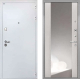 Дверь Интекрон (INTECRON) Колизей White ФЛЗ-516 Зеркало Сосна белая в Дмитрове