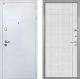 Входная металлическая Дверь Интекрон (INTECRON) Колизей White В-07 с молдингом Лофт белый в Дмитрове