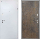 Входная металлическая Дверь Интекрон (INTECRON) Колизей White Гладкая Гранж в Дмитрове