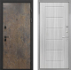 Входная металлическая Дверь Интекрон (INTECRON) Профит Black Гранж ФЛ-39 Сандал белый в Дмитрове