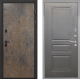 Входная металлическая Дверь Интекрон (INTECRON) Профит Black Гранж ФЛ-243 Графит вуд дуб в Дмитрове
