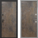Входная металлическая Дверь Интекрон (INTECRON) Профит Black Гранж Гладкая Гранж в Дмитрове