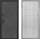 Входная металлическая Дверь Интекрон (INTECRON) Профит Black Гранит Лава Оникс ФЛ-39 Сандал белый в Дмитрове