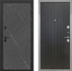 Входная металлическая Дверь Интекрон (INTECRON) Профит Black Гранит Лава Оникс ФЛ-295 Лофт черный в Дмитрове