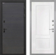 Входная металлическая Дверь Интекрон (INTECRON) Профит Black Эковенге КВ-2 Белый матовый в Дмитрове