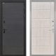 Входная металлическая Дверь Интекрон (INTECRON) Профит Black Эковенге ФЛ-102 Сосна белая в Дмитрове