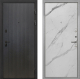 Входная металлическая Дверь Интекрон (INTECRON) Профит Black ФЛ-295 Гладкая Мрамор натуральный арктик в Дмитрове