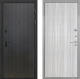 Входная металлическая Дверь Интекрон (INTECRON) Профит Black ФЛ-295 В-07 с молдингом Сандал белый в Дмитрове