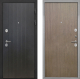 Входная металлическая Дверь Интекрон (INTECRON) Гектор ФЛ-295 Гладкая шпон Венге коричневый в Дмитрове