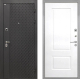 Входная металлическая Дверь Интекрон (INTECRON) Олимпия Black 4К Альба Роял Вуд белый в Дмитрове