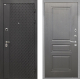 Входная металлическая Дверь Интекрон (INTECRON) Олимпия Black 4К ФЛ-243 Графит вуд дуб в Дмитрове