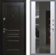 Входная металлическая Дверь Рекс (REX) Премиум-Н СБ-16 Зеркало Белый ясень в Дмитрове