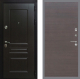 Входная металлическая Дверь Рекс (REX) Премиум-Н GL венге поперечный в Дмитрове