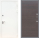 Входная металлическая Дверь Рекс (REX) 5 Белая Шагрень GL венге поперечный в Дмитрове