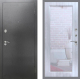 Входная металлическая Дверь Рекс (REX) 2А Серебро Антик Зеркало Пастораль Сандал белый в Дмитрове