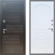 Входная металлическая Дверь Рекс (REX) премиум 185 FL-128 Белый ясень в Дмитрове