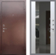 Входная металлическая Дверь Рекс (REX) 1 СБ-16 Зеркало Белый ясень в Дмитрове