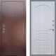 Входная металлическая Дверь Рекс (REX) 1 FL-128 Сандал белый в Дмитрове