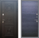 Входная металлическая Дверь Рекс (REX) 10 GL Дуб тангенальный черный в Дмитрове