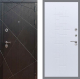 Входная металлическая Дверь Рекс (REX) 13 Венге FL-289 Белый ясень в Дмитрове