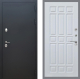 Входная металлическая Дверь Рекс (REX) 5 Черный Муар FL-33 Белый ясень в Дмитрове