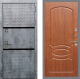 Входная металлическая Дверь Рекс (REX) 15 Бетон Темный FL-128 Морёная берёза в Дмитрове