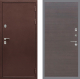 Входная металлическая Дверь Рекс (REX) 5 металл 3 мм GL венге поперечный в Дмитрове